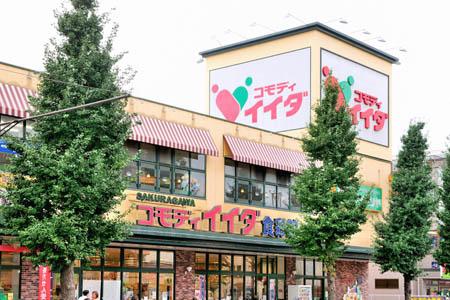 Supermarket. Commodities Iida 732m to diet Aya Museum Sakuragawa shop