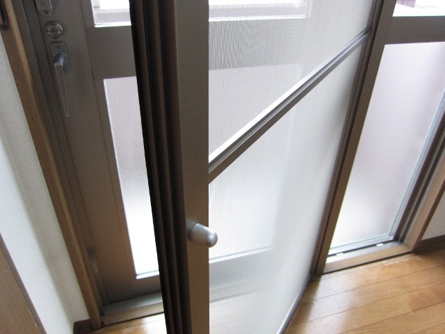 Other Equipment. Balcony door with screen door