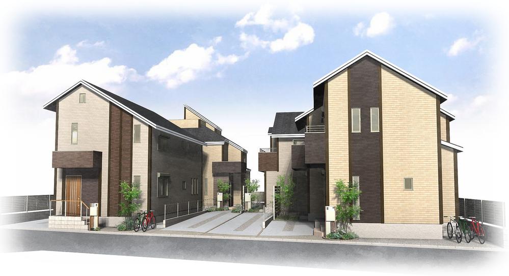 Cityscape Rendering. The arrangement of space and building of all four buildings of Cityscape Rendering site was friendly, such as loading and unloading and the day of ingenuity and vehicles