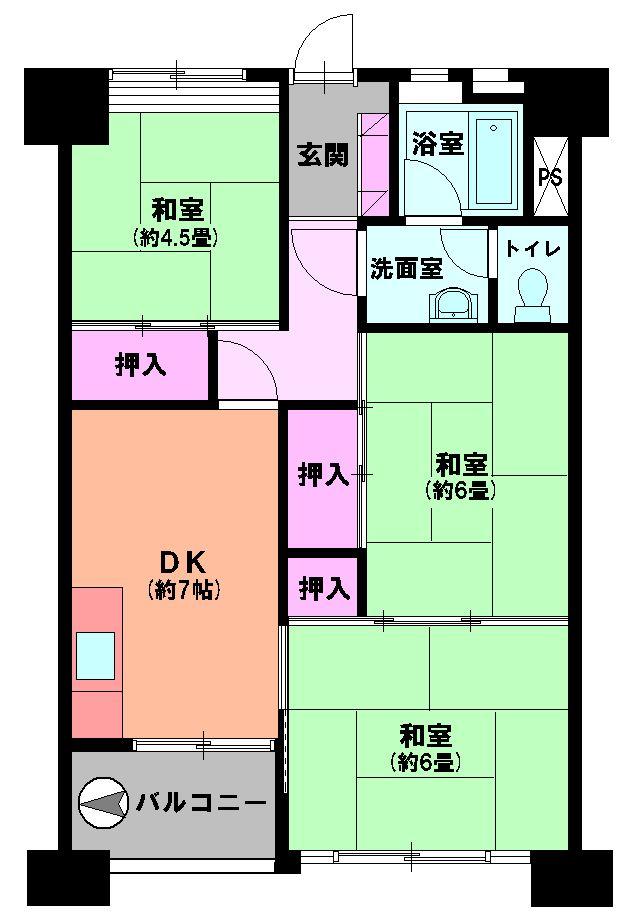 Nerima-ku, Tokyo Toyotamaminami 3