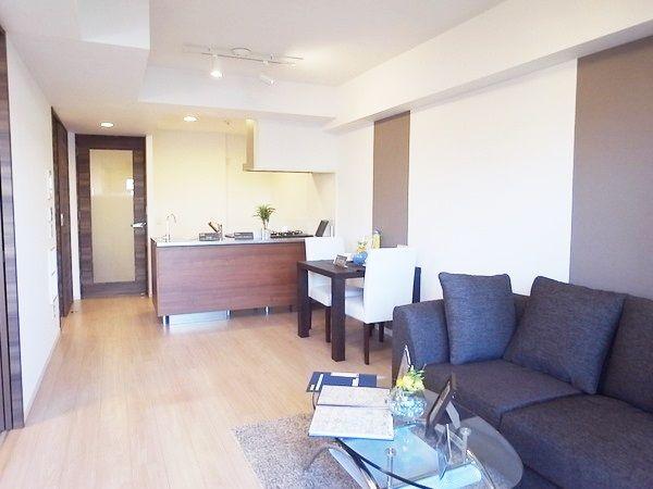 Living. It is with furniture.