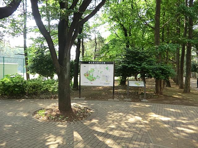 park. Johoku to Central Park 1510m