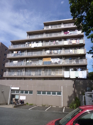 Building appearance. Day is good