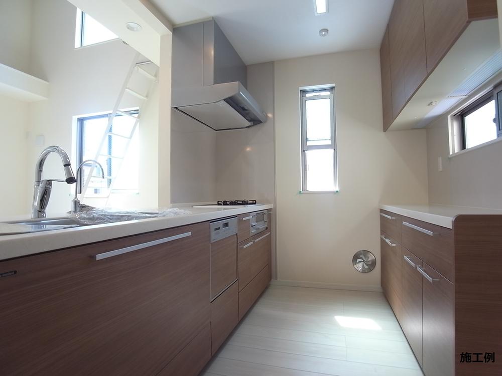 Kitchen. Example of construction