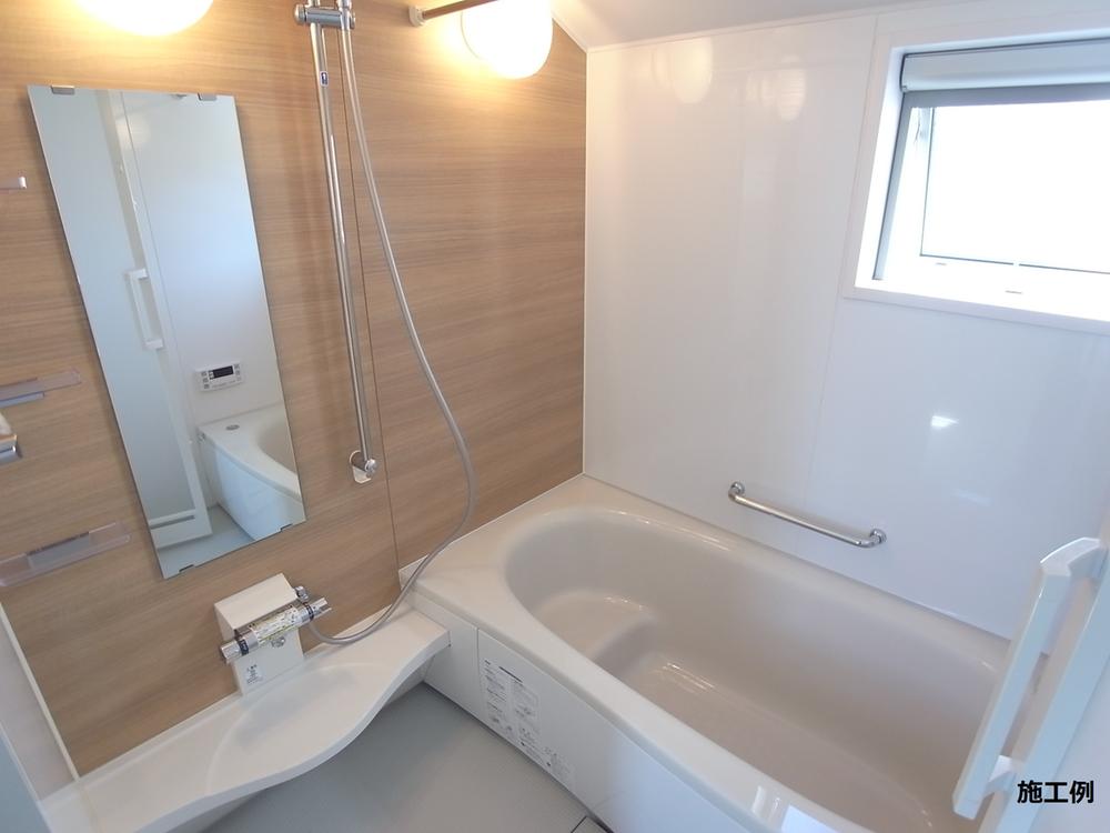 Bathroom. Example of construction