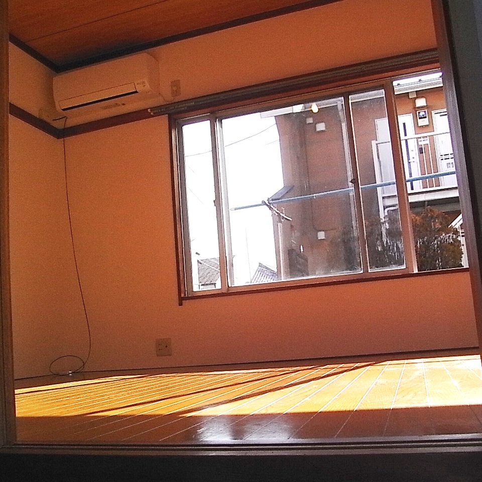 Living and room. 1.5 Maminami wide sash, Flooring