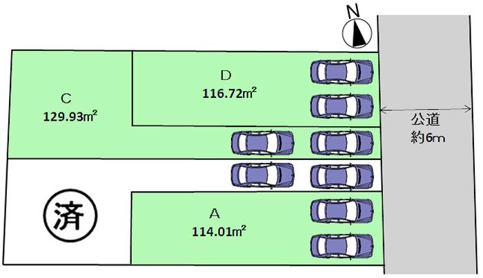 The entire compartment Figure. All sections car space Thank 2 car. It Ri become a large 2LDK + 2S (4LDK).