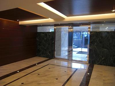 Entrance. Entrance, such as a fine restaurant