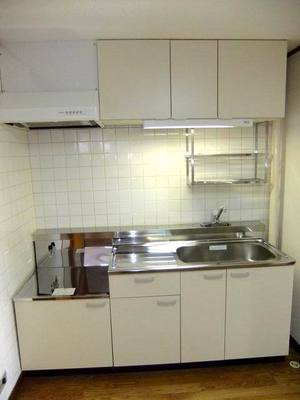 Kitchen. Please prepare yourself the gas table