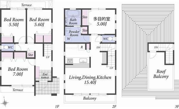 Floor plan. Floor plan B Building