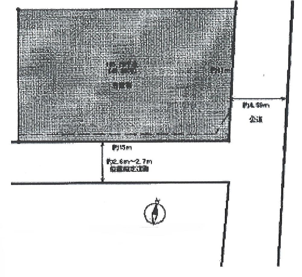 Compartment figure. Land price 60 million yen, Land area 165.28 sq m