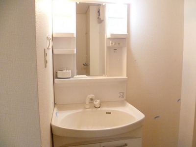 Washroom. Independent wash basin