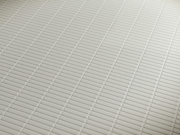 Bathing-wash room.  [Flagstone floor (quick-drying type)] Water droplets remaining on the bathroom was adopted fast dry type of flag stone floor hard attached also immediately dry dirt.