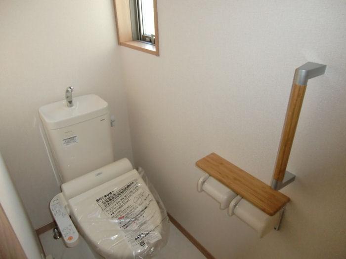 Toilet. Second floor toilet. With Washlet