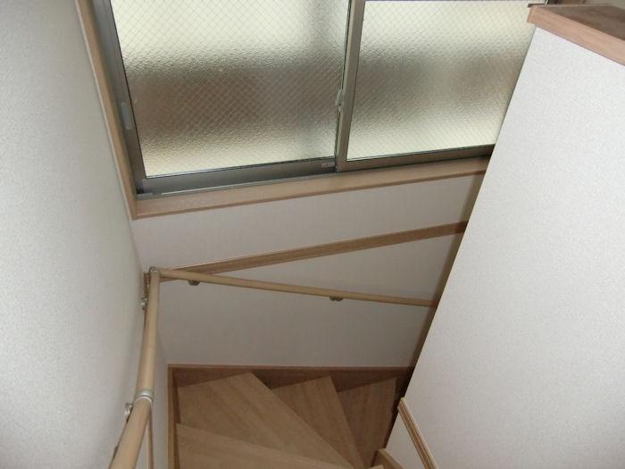 Other introspection. With handrails on stairs