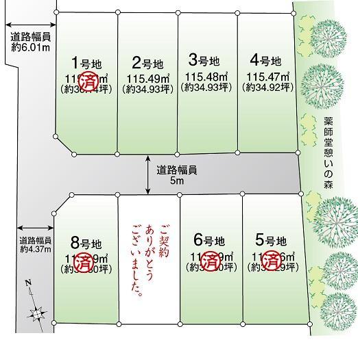 Compartment figure. Land price - compartment view