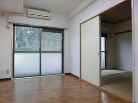 Living and room. Western style room