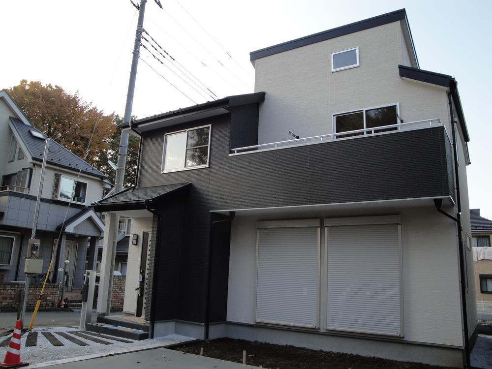 Building plan example (exterior photos). Building construction cases "appearance"