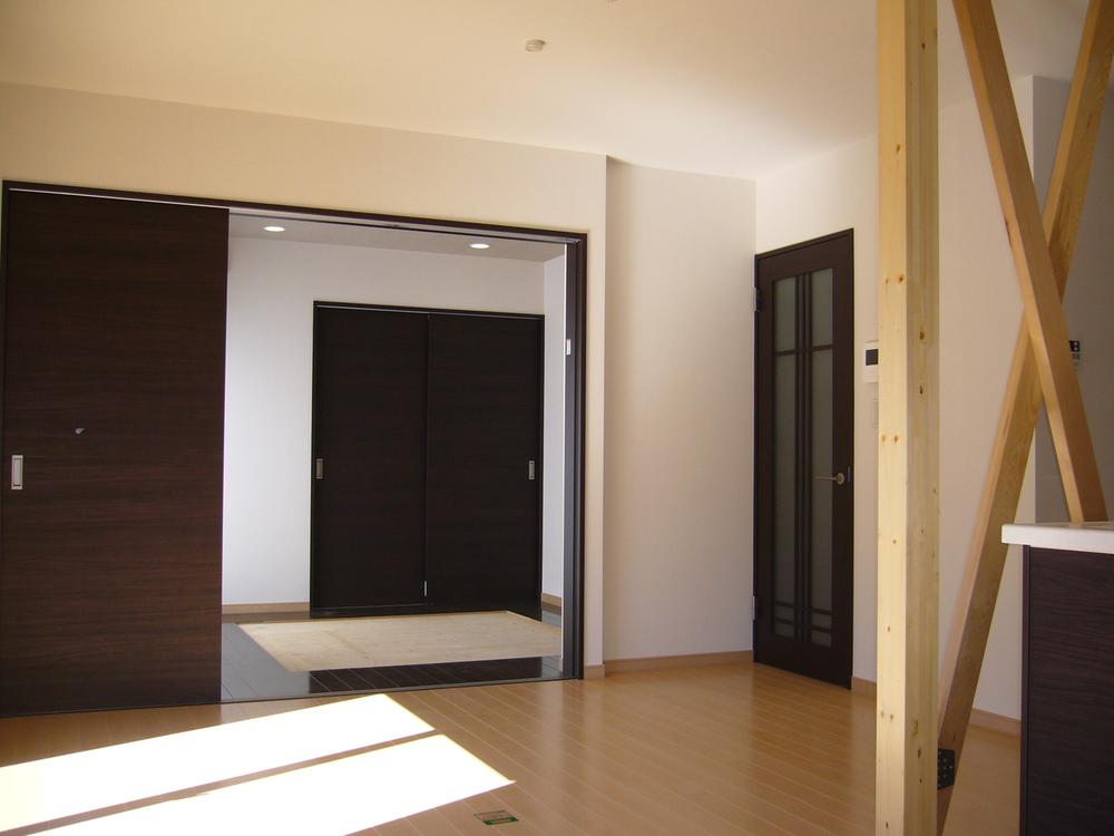 Building plan example (exterior photos). Building construction cases "LDK"