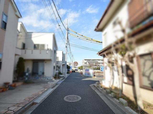 Local photos, including front road. Field landscape (December 2013 shooting)
