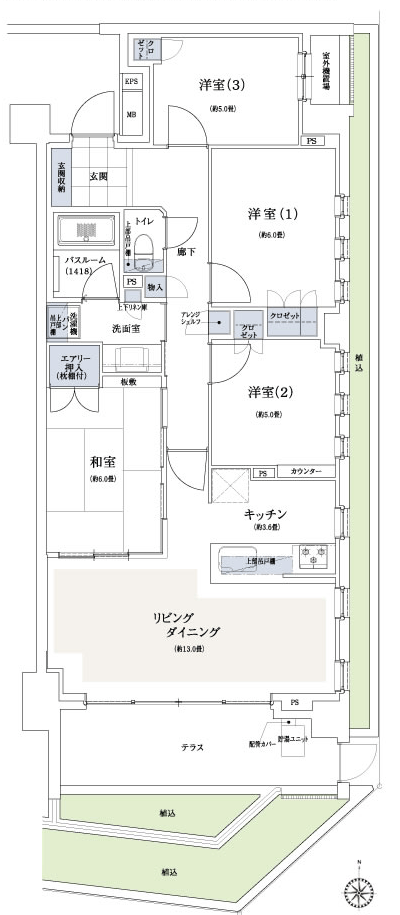 Floor: 4LDK, the area occupied: 85.5 sq m, Price: 64,700,000 yen, now on sale