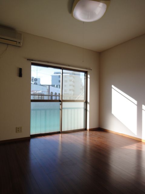 Living and room. Day is good on the south-facing. 