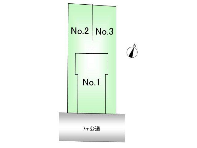 The entire compartment Figure. Shakujiidai 2-chome compartment view