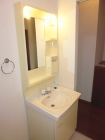 Washroom. Independent wash basin