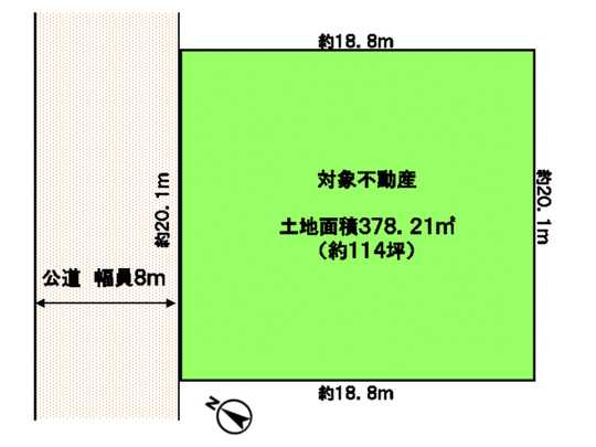 Compartment figure. Siemens to public roads of about 8m