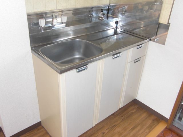 Kitchen. You can use a gas stove. 