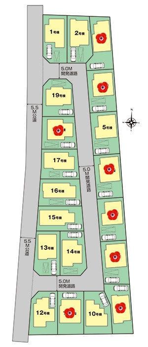 The entire compartment Figure. Nerima Ward Nishiōizumi Eze