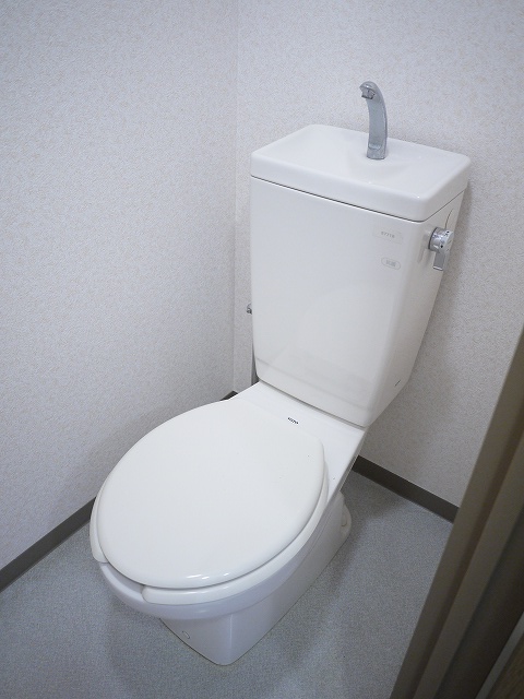 Toilet. Popular bus Restroom