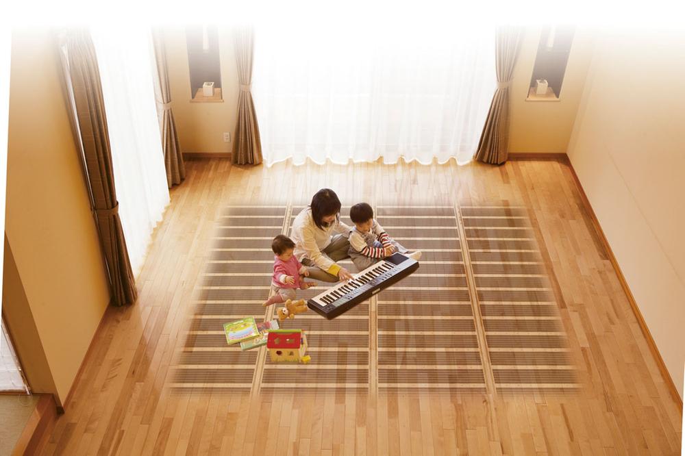 Cooling and heating ・ Air conditioning. 'm Slightly warm from the high thermal conductivity electric floor heating feet (^ O ^)