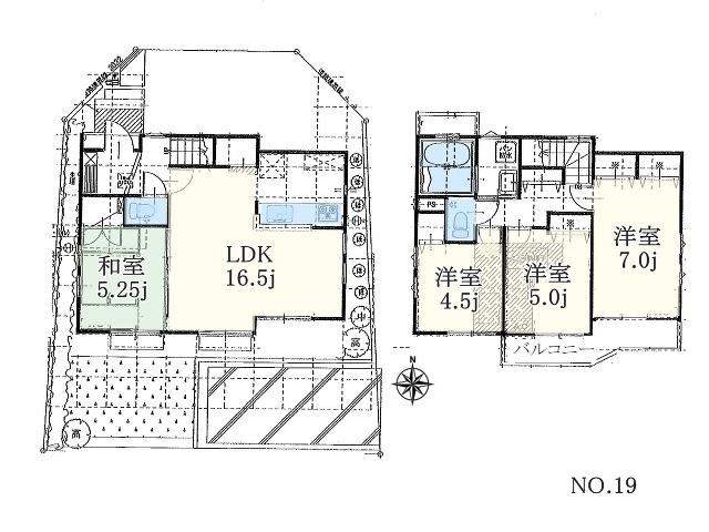 Floor plan. 1840m to Oizumigakuen ◆ Bus service is also rich ・ Also abundant commercial facilities