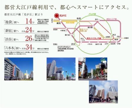 route map. access map