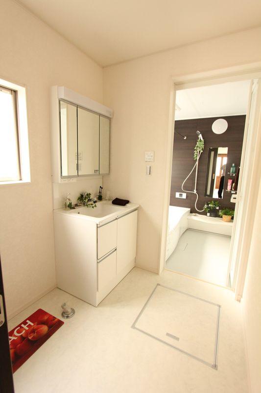 Wash basin, toilet. Shakujii Park New construction