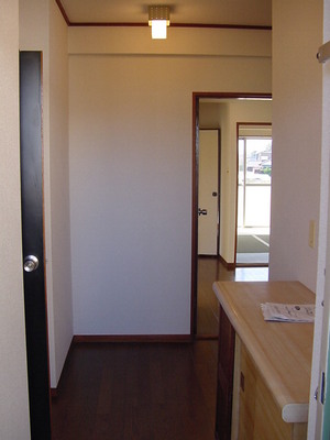 Entrance. DK viewed from the front door