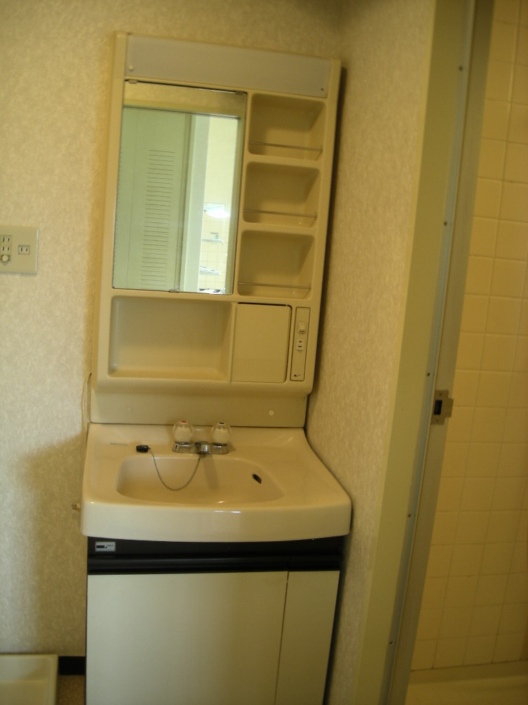 Washroom. Independent wash basin