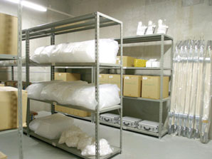 Security.  [Set up a disaster stockpile warehouse with precaution] Equipped with items that will help in such disaster of living and information gathering.