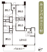 Floor: 4LDK, occupied area: 84.72 sq m, Price: TBD