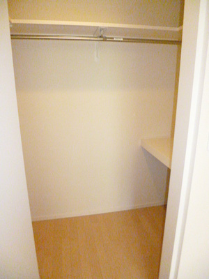 Receipt. Walk-in closet ※ Reference photograph