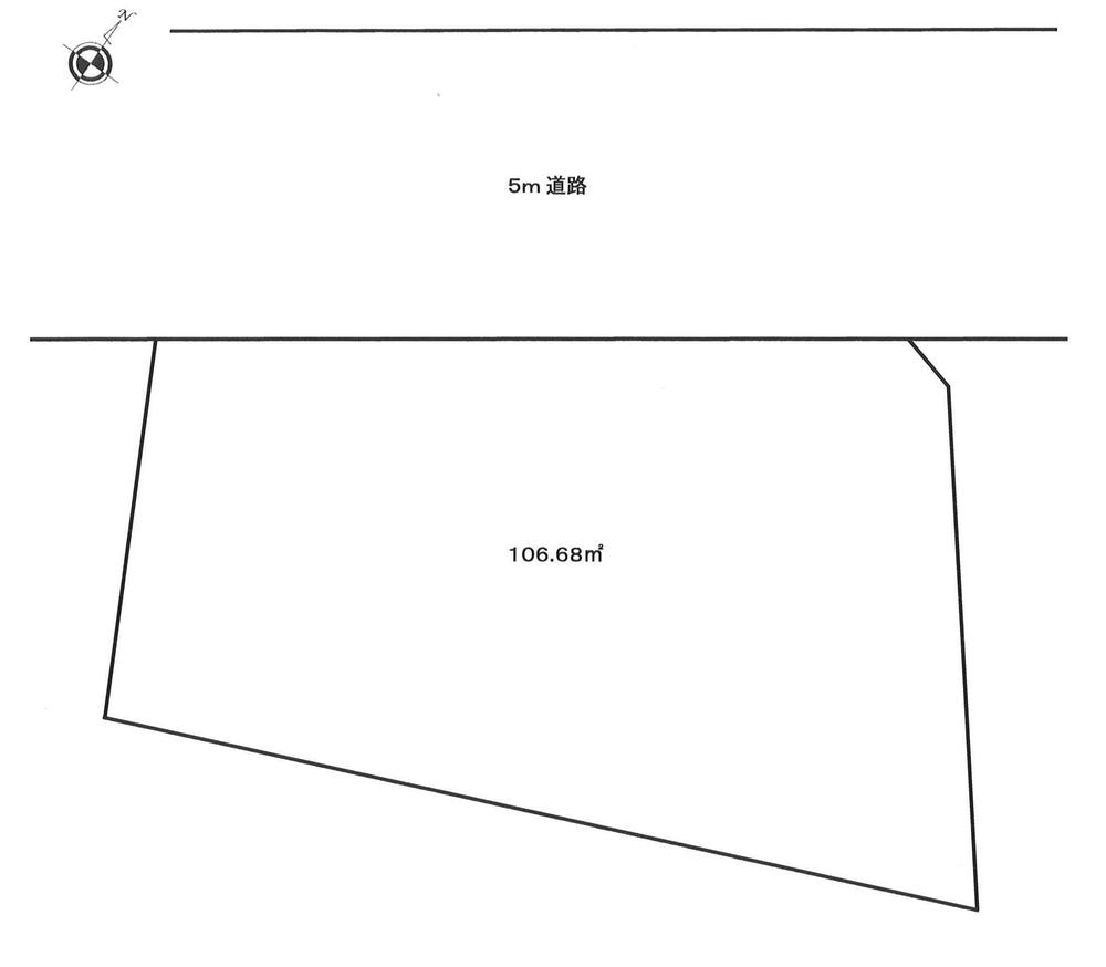 Compartment figure. Land price 41,800,000 yen, Land area 106.68 sq m