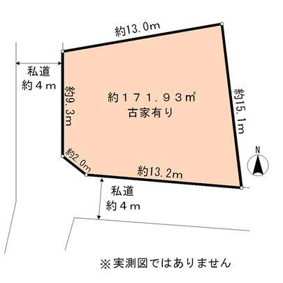 Compartment figure. Nerima-ku, Tokyo Takanodai 3-chome