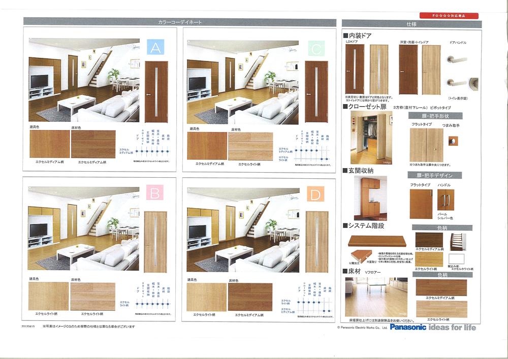 Same specifications photos (Other introspection). Interior joinery specifications