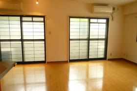 Living and room. A feeling of opening a space facing south