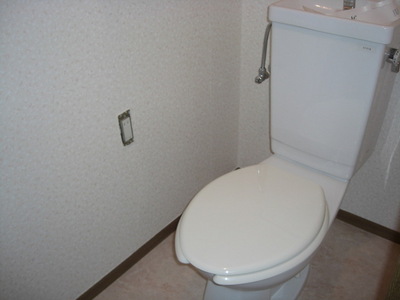 Toilet. ☆ There is an electrical outlet in the toilet! ☆