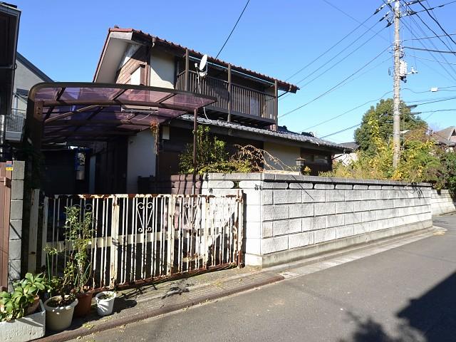 Local land photo. Shimoshakujii during the 3-chome 2013.11.21 shooting