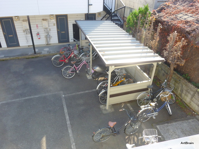 Other common areas. Bicycle parking is on-site bike OK (^_^) /