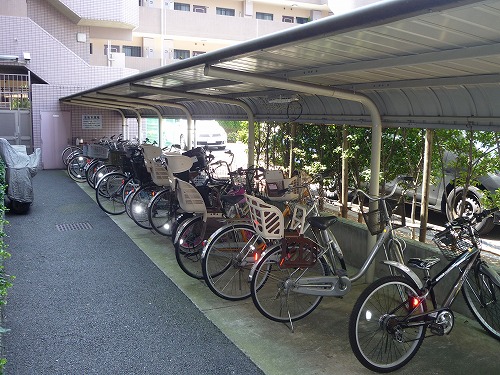 Other common areas. Covered parking lot