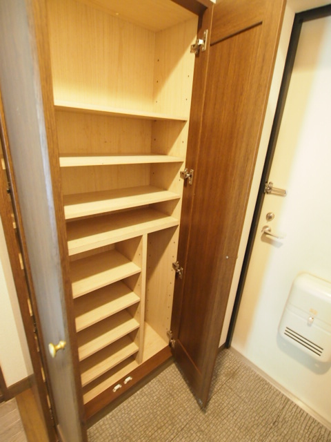 Receipt. It is a big shoebox. 